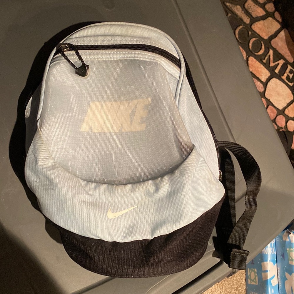 Nike miniature backpack, light blue